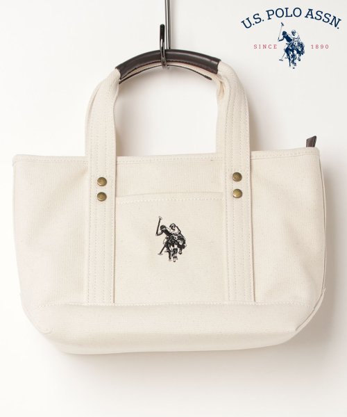 【U.S. POLO ASSN.】キャンバストートS トートバッグ USPA1862