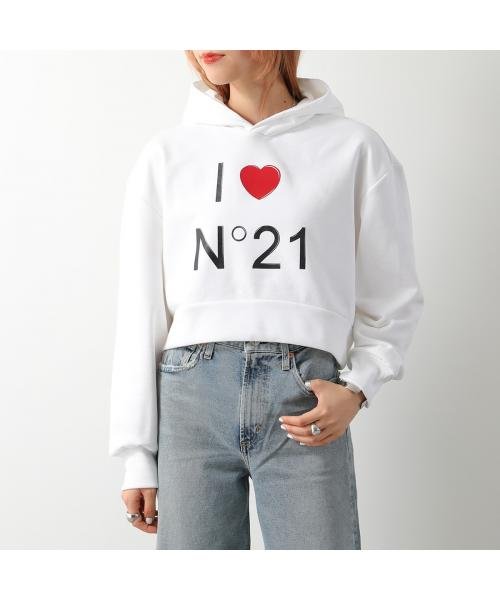 N°21 KIDS フーディー N21792 N0179 クロップド丈