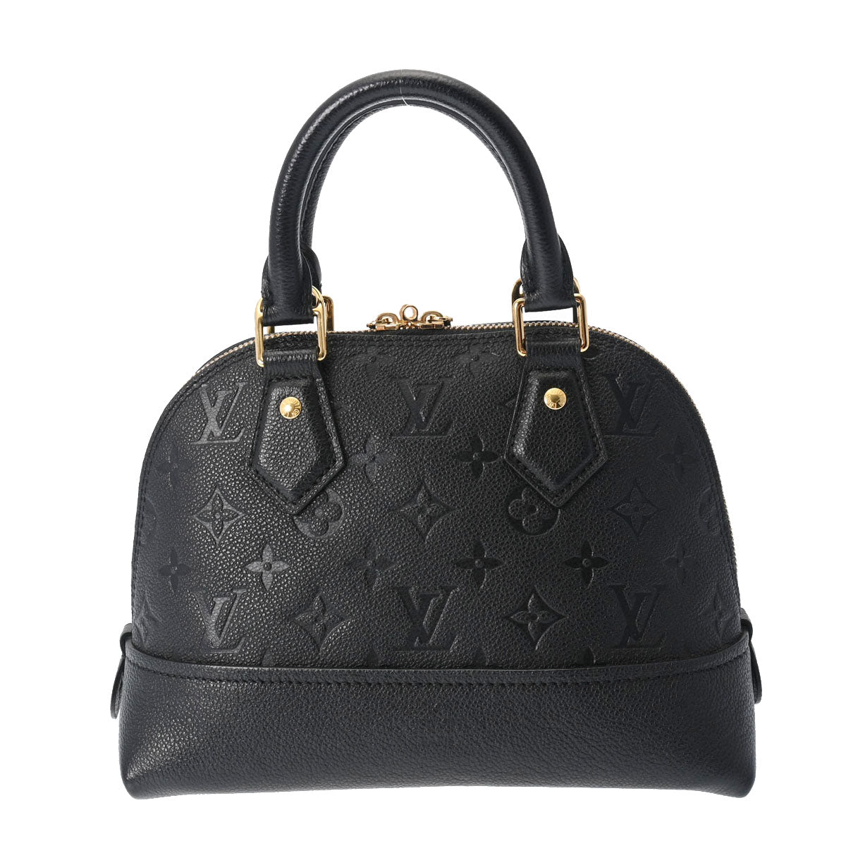 LOUIS VUITTON ルイヴィトン モノグラムアンプラント ネオアルマBB ノワール M44829 レディース レザー 2WAYバッグ Aランク 中古 