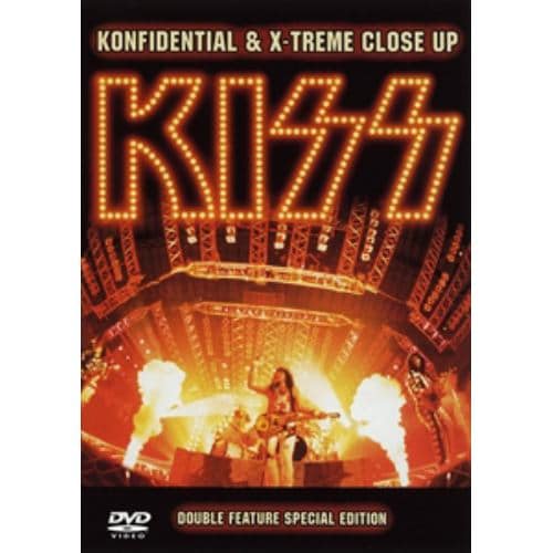 【DVD】 KISS ／ コンフィデンシャル&エクストリーム・クローズ・アップ