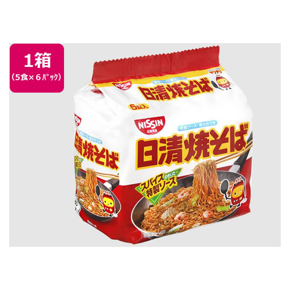 日清食品 日清焼そば 5食×6パック FCU9060