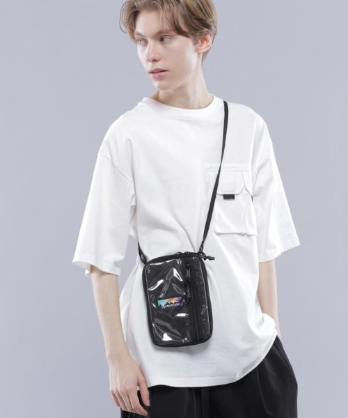 MANASTASH/マナスタッシュ/CLEAR POCKET SHOULDER BAG