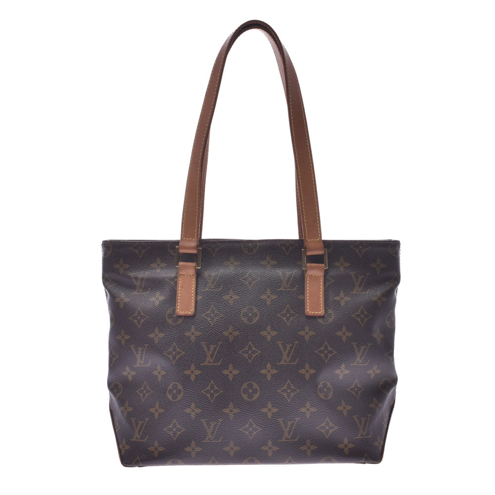 LOUIS VUITTON ルイヴィトン モノグラム カバ・ピアノ ブラウン M51148 ユニセックス トートバッグ Bランク 中古 