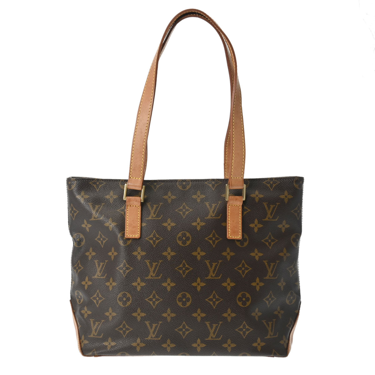 LOUIS VUITTON ルイヴィトン モノグラム カバピアノ ブラウン M51148 レディース モノグラムキャンバス トートバッグ Bランク 中古 