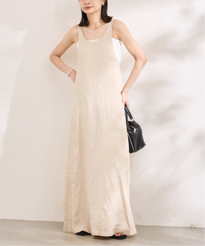 ジャーナルスタンダード/【TheLoom/ザ ルーム】LINEN HALTER DRESS TL1･･･