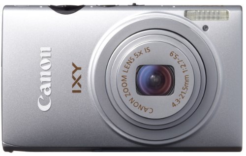 Canon デジタルカメラ IXY 220F シルバー 光学5倍ズーム 広角24mm IXY220F(SL)【中古品】