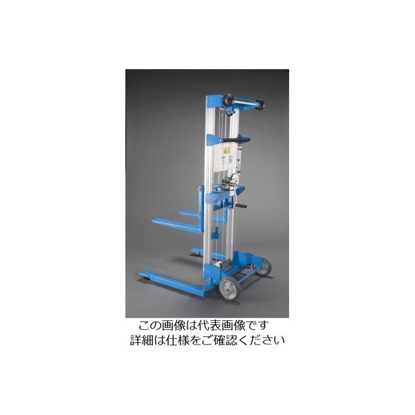 エスコ 181kg/3.06m 手動式リフト EA901-21 1台（直送品）