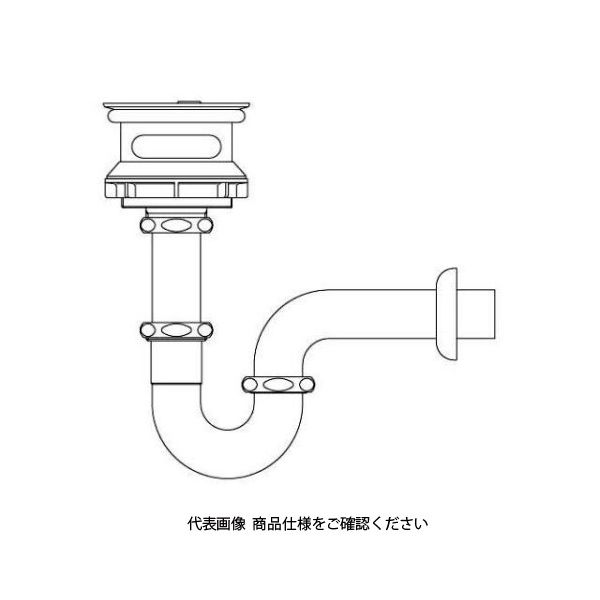 LIXIL ユーティリティユニット用排水Pトラップ SFー21PAM SF-21PAM 1個（直送品）