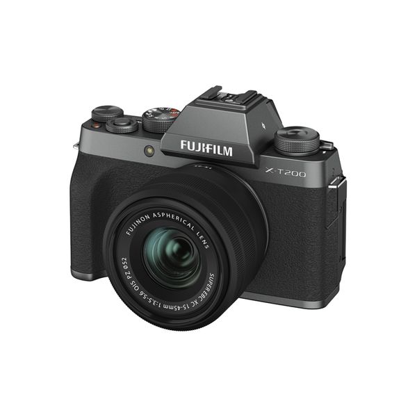 富士フイルム FUJIFILM X-T200 レンズキット　ダークシルバー X-T200LK-DS 1セット（直送品）