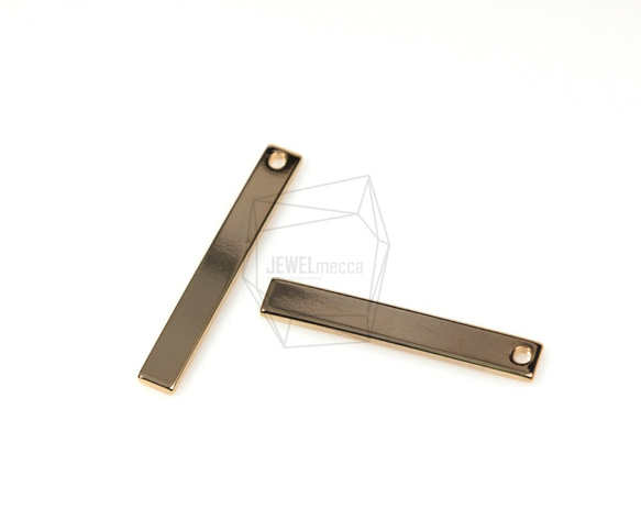 PDT-219-G【4個入り】バーペンダント,Bar Pendant,Square bar / 5mmx33mm