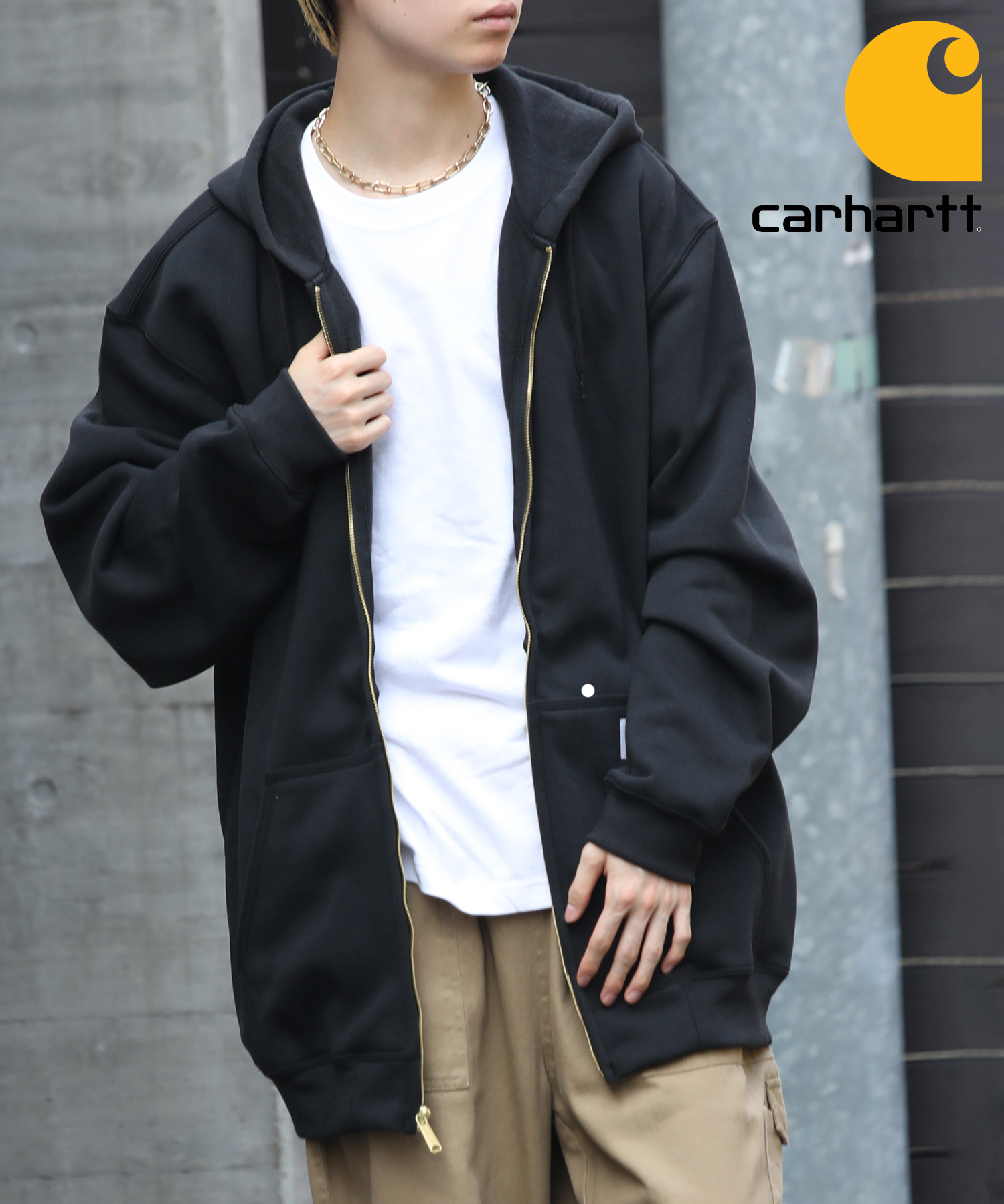 カーハート/【Carhartt / カーハート】 K122 Midweight Hooded Zi･･･