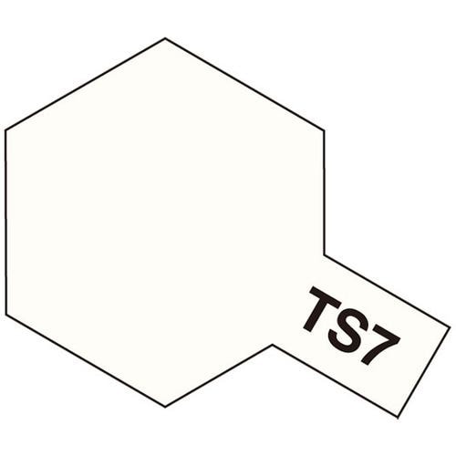 タミヤ プラモデル用 カラースプレー TS－7 レーシングホワイト