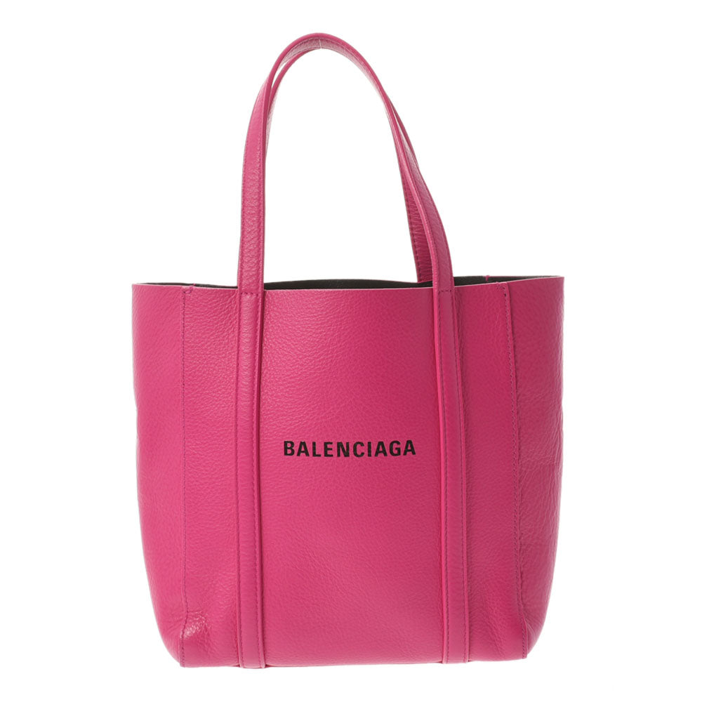 BALENCIAGA バレンシアガ エブリデイ ピンク 551815 ユニセックス カーフ トートバッグ ABランク 中古 