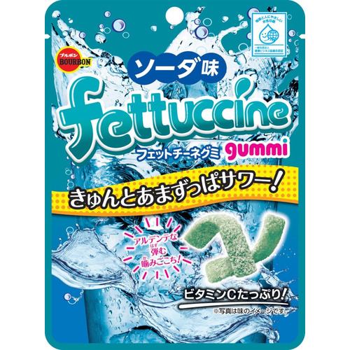 ブルボン フェットチーネグミソーダ味 50g