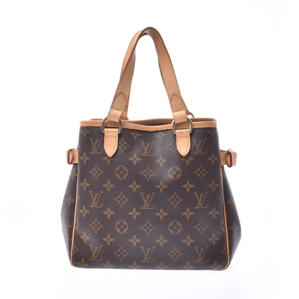 LOUIS VUITTON ルイヴィトン モノグラム バティニョール ブラウン M51156 レディース モノグラムキャンバス ハンドバッグ Bランク 中古 