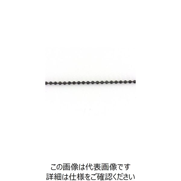 ニッサチェイン ニッケルボールチェン 30m 黒 BB1023-BK-NI 1本 126-6068（直送品）