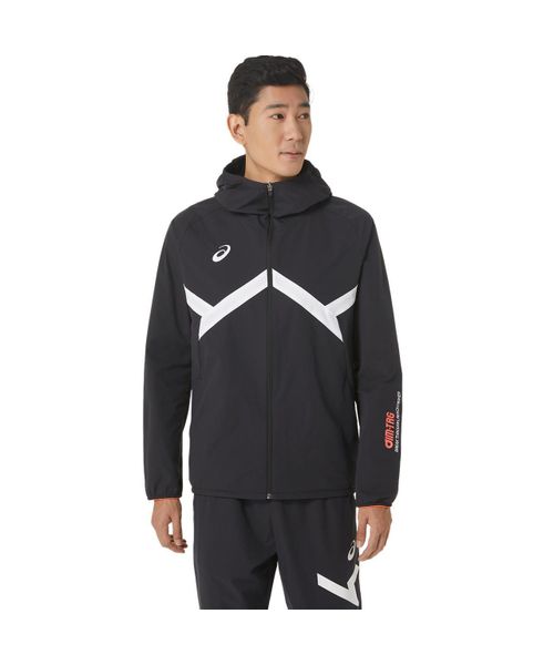 ASICS/A－I－M STRETCH CLOTH HOODY