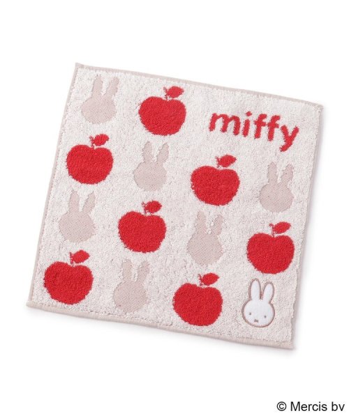 ◆Dick Bruna miffy ミニタオル ミッフィーとりんご