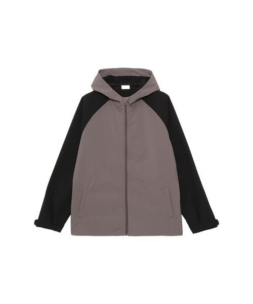 トリコットボンディング防風フーディジャケット UNISEX