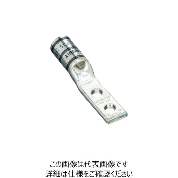 銅製圧縮端子 2穴 幅細取付板 取付穴サイズ 69mm 取付穴間隔 160mm LCDN2-14A