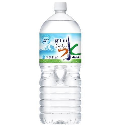 アサヒ飲料 おいしい水 富士山 2L×6