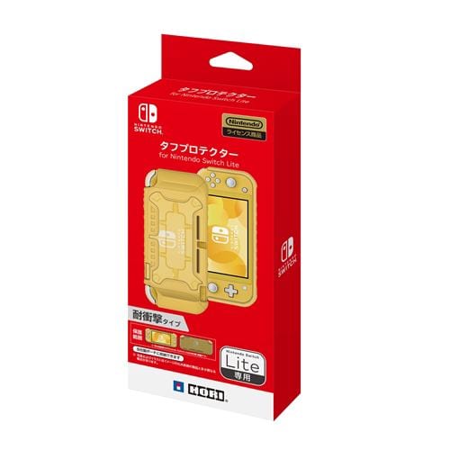 ホリ NS2-054 タフプロテクター for Nintendo Switch Lite クリア×イエロー