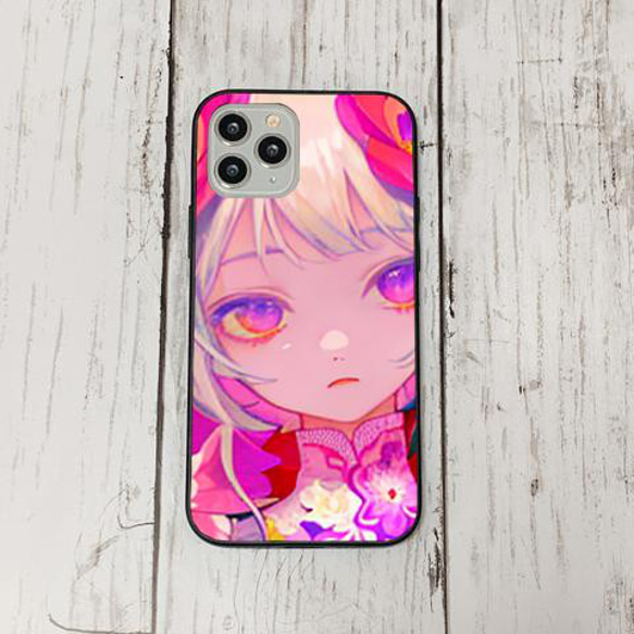 iphonecase4-5_8 iphone 強化ガラス お花(ic) アイフォン iface ケース