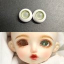 【12mm14mm16mm18mm】 ドールアイ ハンドメイドドール bjd 目 オビツ11 アイサイズ12/7 -4016