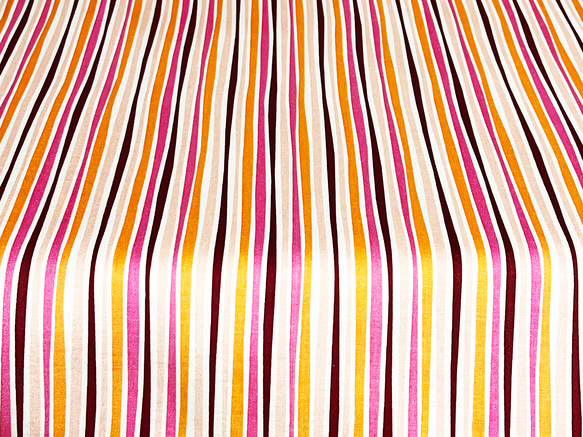 Michael Miller 110cm x 50cm Narrow Path Stripes/Pink