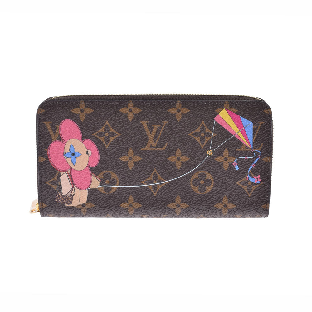 LOUIS VUITTON ルイヴィトン モノグラム ジッピーウォレット ヴィヴィエンヌ ブラウン M69054 ユニセックス モノグラムキャンバス 長財布 未使用 