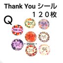 Thank Youシール   120枚   Q