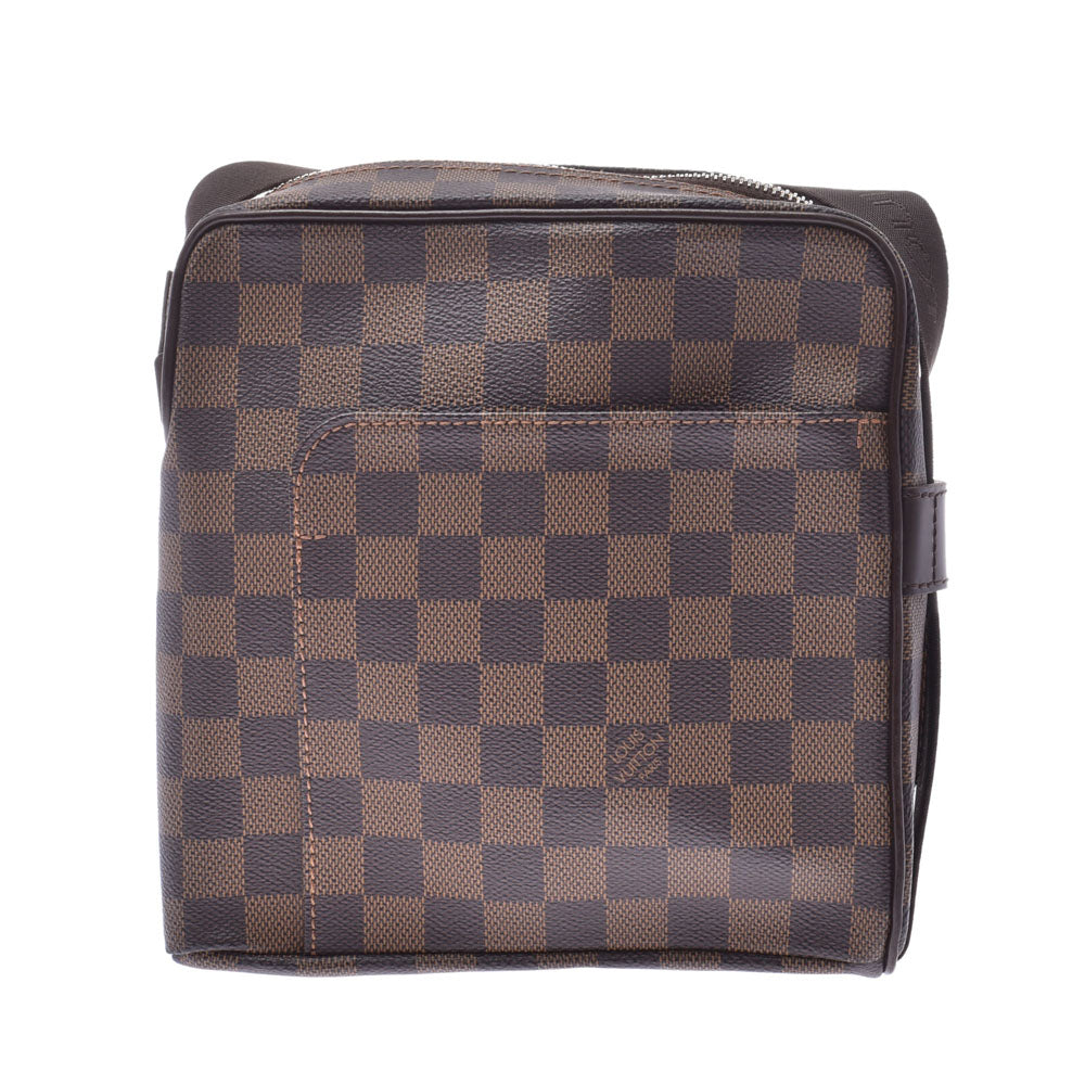 LOUIS VUITTON ルイヴィトン ダミエ オラフPM ブラウン N41442 ユニセックス ダミエキャンバス ショルダーバッグ ABランク 中古 