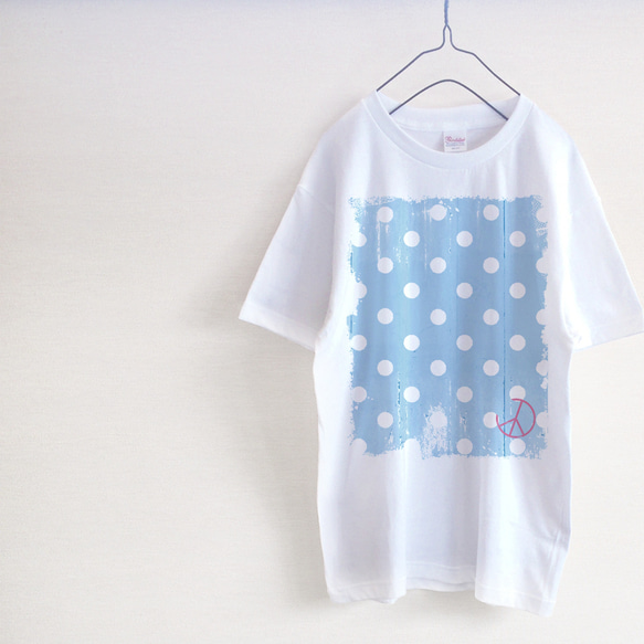 peace&dot　水玉　Tシャツ