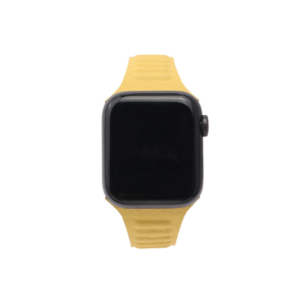 WEARPLANET Apple Watch 41/40/38mm用Slim Line マグネットリンクバンド Chrome Yellow WP23202AWYL