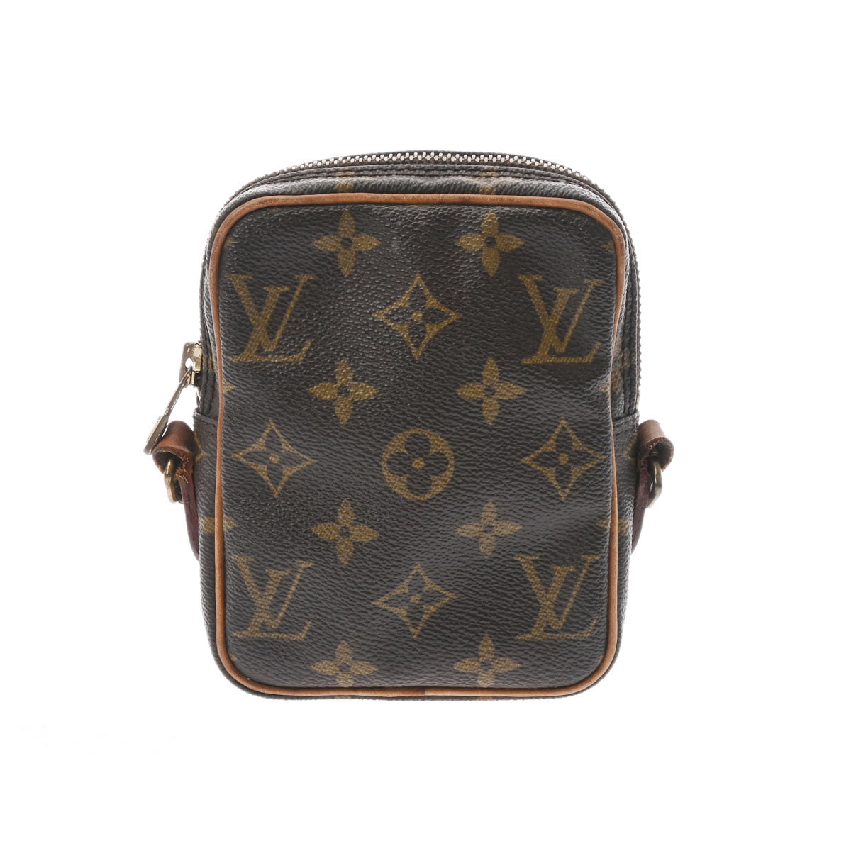 LOUIS VUITTON ルイヴィトン モノグラム ミニダヌーブ ブラウン M45268 レディース モノグラムキャンバス ショルダーバッグ Bランク 中古 