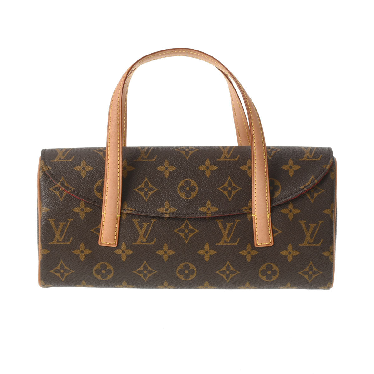 LOUIS VUITTON ルイヴィトン モノグラム ソナチネ ブラウン M51902 レディース モノグラムキャンバス ハンドバッグ ABランク 中古 