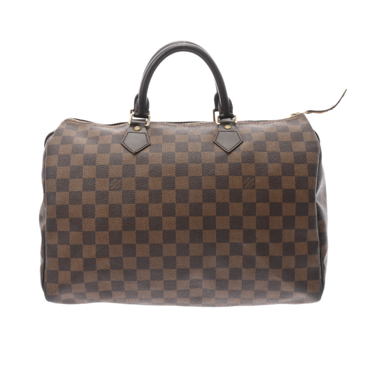 LOUIS VUITTON ルイヴィトン ダミエ スピーディ35 ブラウン N41523 レディース ダミエキャンバス ハンドバッグ ABランク 中古 