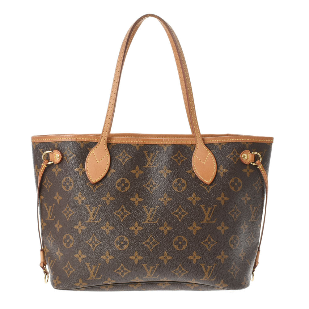 LOUIS VUITTON ルイヴィトン モノグラム ネヴァーフル PM ブラウン M41000 レディース モノグラムキャンバス ハンドバッグ Bランク 中古 