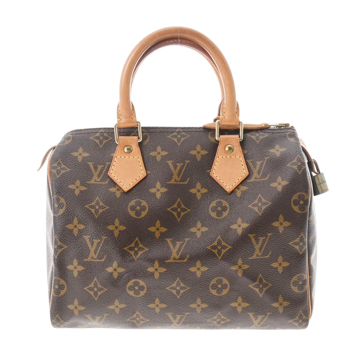 LOUIS VUITTON ルイヴィトン モノグラム スピーディ25 ブラウン M41528 レディース モノグラムキャンバス ハンドバッグ Bランク 中古 