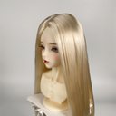 BJD 1/3 1/4  1/6人形 ドール用ウィッグ カツラ 耐熱 ハンドメイドzxww-220