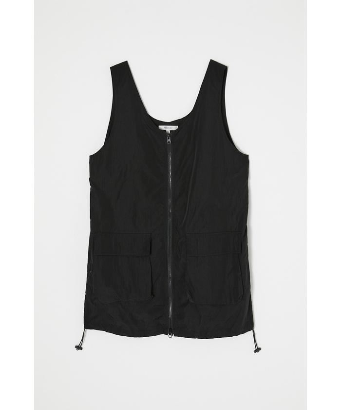 マウジー/NYLON ZIP VEST ドレス