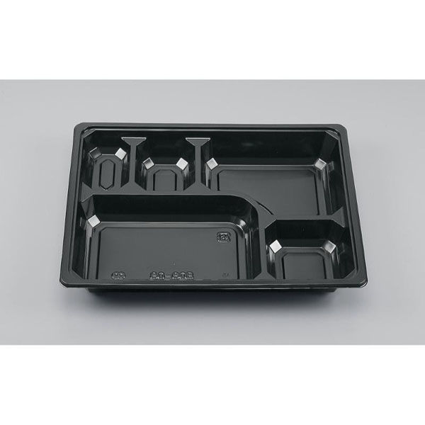 シーピー化成 BOX80-60B 黒 中仕切 0468060200523 1ケース(300個(50個×6)（直送品）