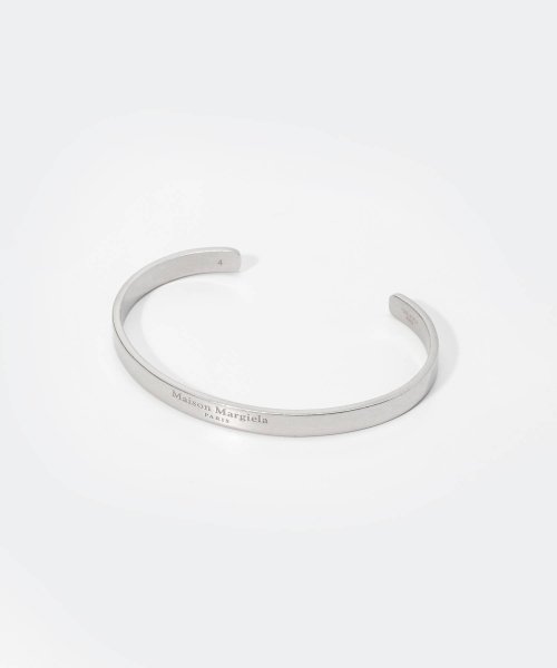 メゾン マルジェラ MAISON MARGIELA SM1UY0065 SV0158 ロゴ カフ ブレスレット Cuff メンズ レディース アクセサリー ミデ