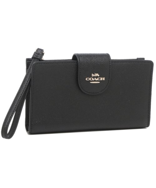 コーチ アウトレット 長財布 ブラック レディース COACH C2869 IMBLK