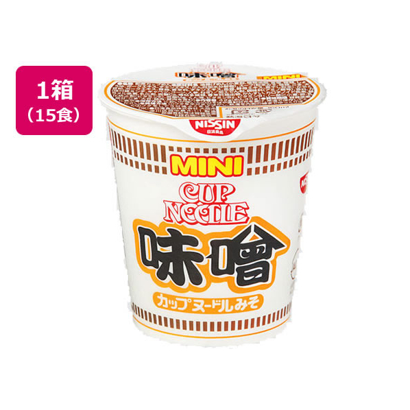 日清食品 カップヌードル味噌ミニ 15個 F037737