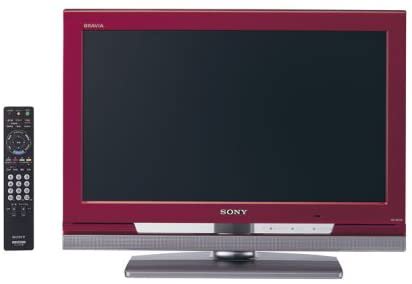 ソニー 20V型 液晶 テレビ ブラビア KDL-20J1-R ハイビジョン 2008年モデル【中古品】