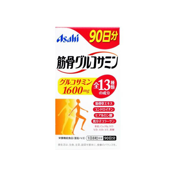 アサヒグループ食品 筋骨グルコサミン 90日分 720粒 FCN2158