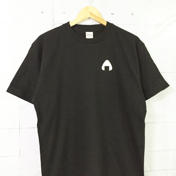 ～ワンポイントおにぎり～Ｔシャツ(ブラック)