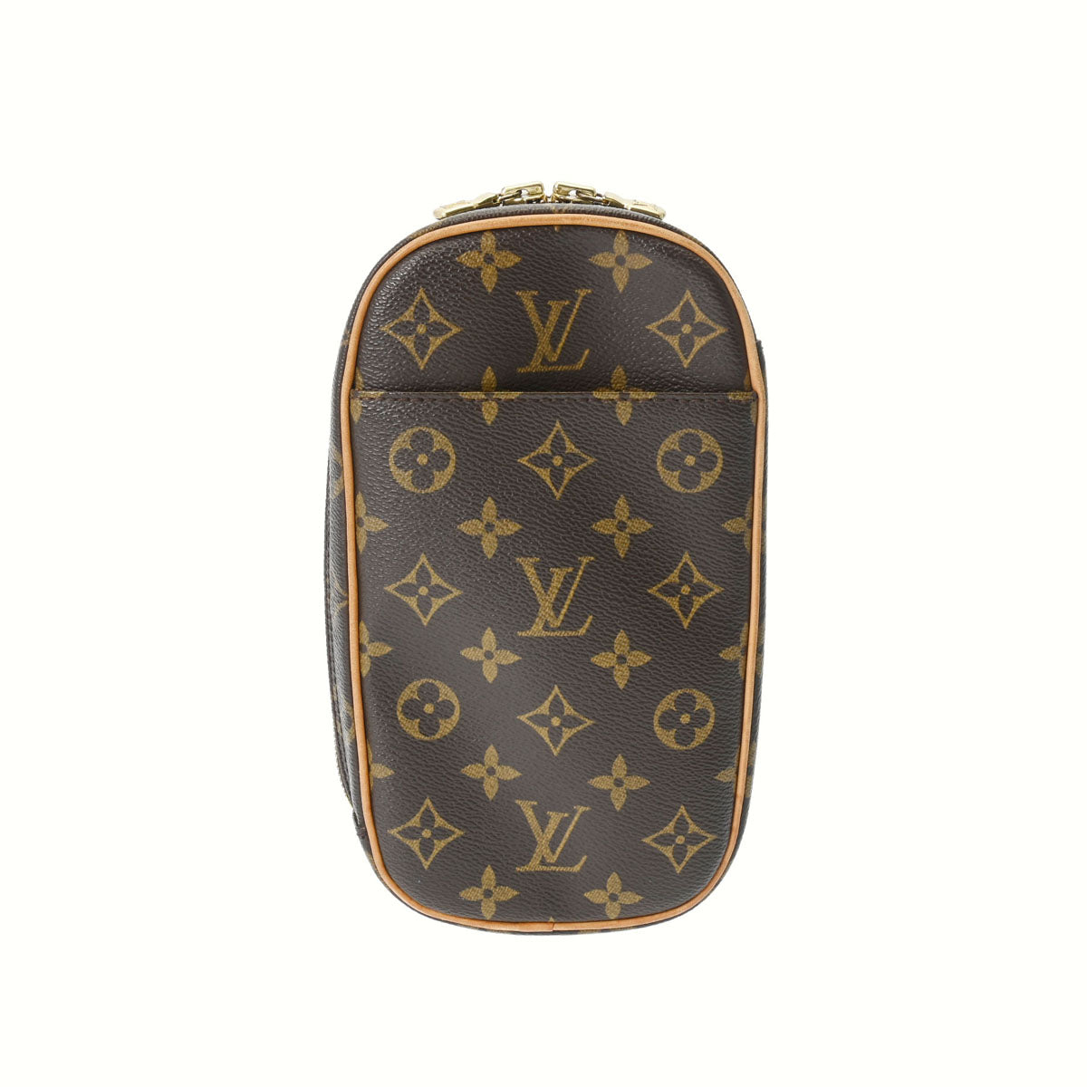 LOUIS VUITTON ルイヴィトン モノグラム ポシェットガンジュ ブラウン M51870 レディース モノグラムキャンバス ボディバッグ ABランク 中古 