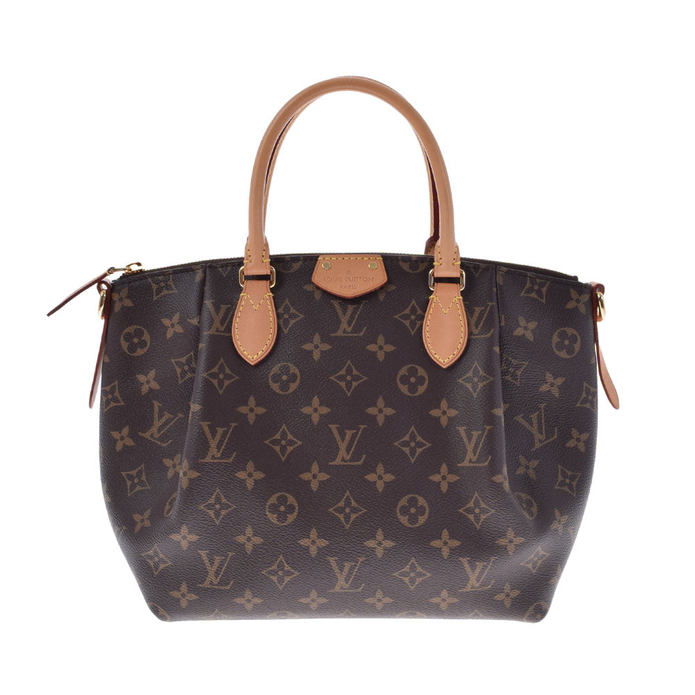 LOUIS VUITTON ルイヴィトン モノグラム テュレン PM 2WAY ブラウン M48813 レディース モノグラムキャンバス ハンドバッグ Aランク 中古 